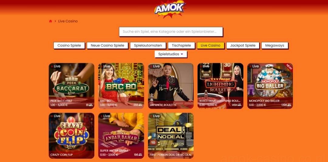 Amok Casino Casino